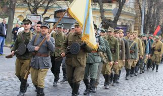 Марш славы УПА во Львове