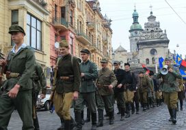 Марш славы УПА во Львове