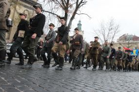 Марш славы УПА во Львове