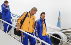 Євгеній Коноплянка, Анатолій Тимощук та Євген Селезньов 