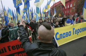 Participants of the mass meeting