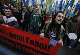 Participants of the mass meeting