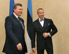 Віктор Янукович і Тоомас Хендрік Ільвес