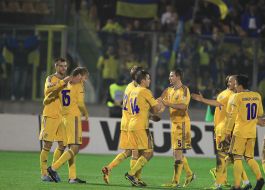 Players of Ukraine football national team