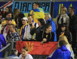 Fans of Ukraine national team