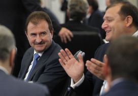 Aleksandr Popov and Mikhail Dobkin