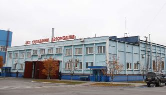 Workshop of car assembly