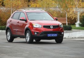 The car SsangYong New Korando