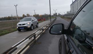 The car SsangYong New Korando