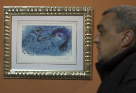 The picture of Marc Chagal