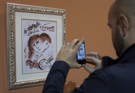 The picture of Marc Chagal