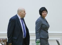 Mikhail Brodskiy and Irina Akimova