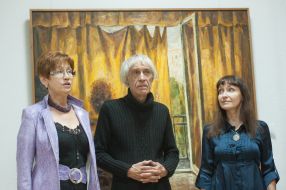 Galina Borisova, Viktor Ryzhikh and Yelena Ryzhikh 