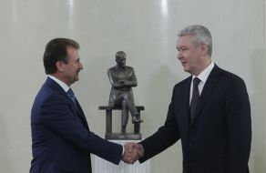 Aleksandr Popov and Sergey Sobyanin