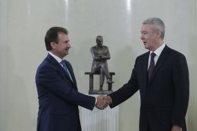 Aleksandr Popov and Sergey Sobyanin