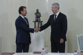Aleksandr Popov and Sergey Sobyanin