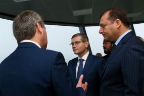 Aleksandr Vilkul and Mikhail Dobkin