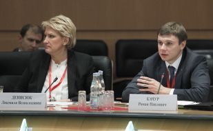 Roman Kachur and Lyudmla Denisyuk