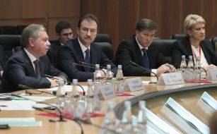 Biktor Korzh, Aleksandr Popov and Sergey Cheremin
