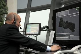 Center of air traffic control