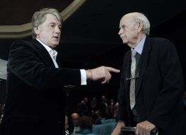 Victor Yushchenko and Bogdan Hawrylyshyn