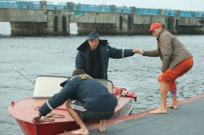 Очищение дна Днепра