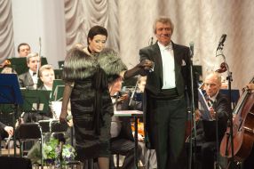 Irina Skazina and Vyacheslav Redya