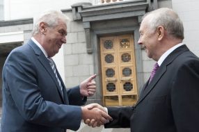 Vladimir Rybak  and Milos Zeman