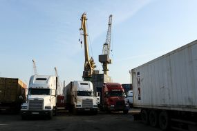 Grain overload terminal