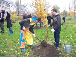 Volunteer action «Green city»