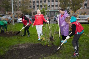 Volunteer action «Green city»