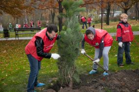 Volunteer action «Green city»