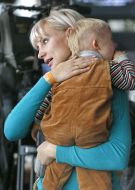 Woman with a child