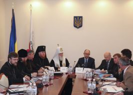 Філарет та Арсеній Яценюк