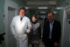 Igor Skoropad, Aleksanda Popova and Vladimir Timoshyn