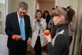 Anatoliy Zabolotnyi and Aleksandra Popova