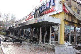 The consequences of a fire in a supermarket