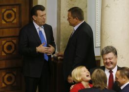 Sergey Kivalov and Vadim Kolesnychenko