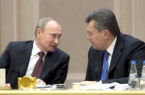 Володимир Путін та Віктор Янукович 