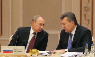 Владимир Путин и Виктор Янукович