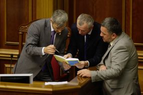 Igor Kaletnik and Ruslan Koshulinskiy