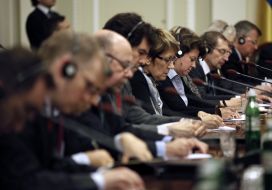 Meeting of the Chairman of Ukraine parliament with the ambassadors of countries-members of U