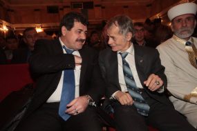 Haji Emirali Ablaev, Mustafa Jemilev and Remzi Ilyasov