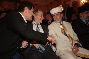 Haji Emirali Ablaev, Mustafa Jemilev and Remzi Ilyasov