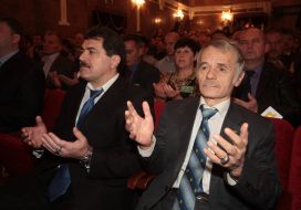 Mustafa Jemilev and Remzi Ilyasov