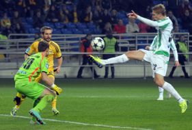 Игровой момент матча