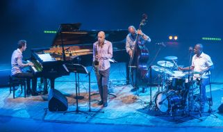 Participants of jazz band "Joshua Redman Quartet"