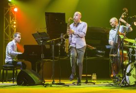 Participants of jazz band "Joshua Redman Quartet"