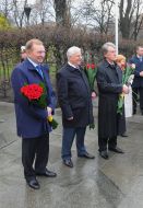 Leonid Kuchma, Leonid Kravchuk and Viktor Yushchenko