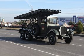 Parade of military technique